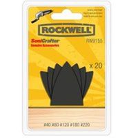 Rockwell RW9155 Assortment Finger Shape Sandpaper Set
