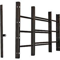 Window Guard,  3 Bar Black