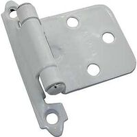 Overlay Self Closing Hinge, White