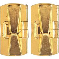 window locks, 2 pc polished brass
