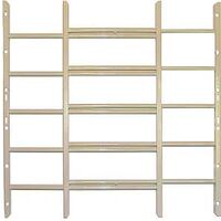 Window Bar Guard, 5 Bars White