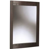 bellani wall mirror, 34in. dark cherry