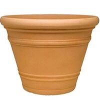 Molded Resin Plant Pot, 32" x 24 3/4" Sahara