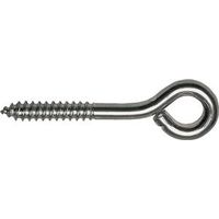 #208 small steel eye screws zinc