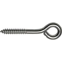 #208 Small Steel Eye Screws Zinc