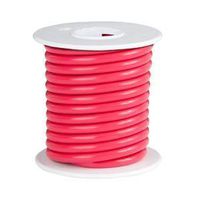 WIRE ELEC 12AWG 12FT RED      