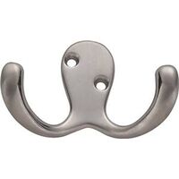 Double Prong Robe Hook, Chrome