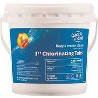 chlorine tablets, 16 lbs