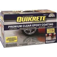 Premium Epoxy Floor Coating Kit, Clear