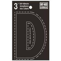 3318599 - 3IN BLACK VINYL LETTER D