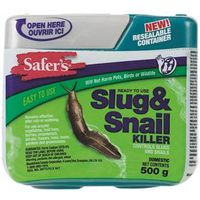 Safer 11-2050CANR Ready-To-Use Slug/Snail Killer