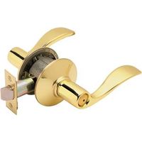 3360641 - ACCENT PRIVACY LEVER BRT BRASS