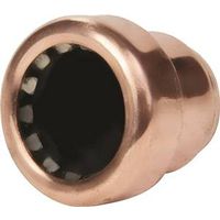qtite push connect cap, 3/4in.