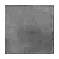 plain aluminum sheet, 1 x 1 black
