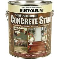 concrete stain, 1 gal burnt brick
