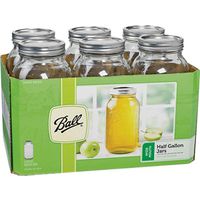 3383536 - 1/2GAL MASON JARS/LID