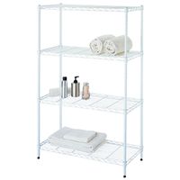 3394152 - 4 TIER SHELF WHITE