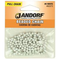 Jandorf 60373 Beaded Chain With NO 6 Connector