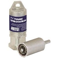 tungsten carbide gritted hole saw, 1-3/8in.