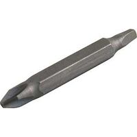 Phillips & Square Double Ended Insert Bit, #2 250 Pk