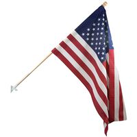 3426129 - WOOD POLE KIT W/POLY FLAG