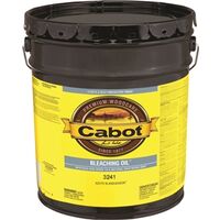 cabot bleaching oil, 5 gal