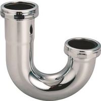 3438629 - 1-1/2 22GA CHROME PLTD J-BEND