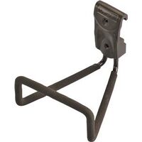 track system garage loop storage hook, black