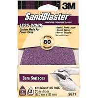 Mouse Sheets 80 Grit