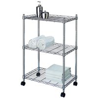 3453081 - 3TIER JUMBO STORAGE CART CHRM