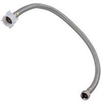 1/2in. F 7/8in. Bc 12in. Stainless Steel Toilet Supply 