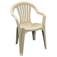 low back chair, desert clay