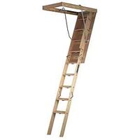 Wood Attic Stairs, 10' x 25"