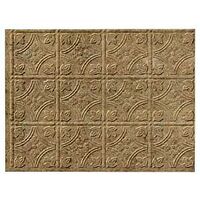 Backsplash, 18in. x 24in. Cracked Copper