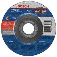 bosch metal cutting disc, 4 1/2in.