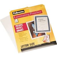 3510187 - 8.5X11 CLEAR LAMINATING SHEETS