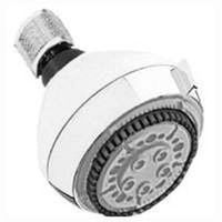 five spray shower head, chrome