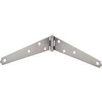Light Strap Hinge Zinc, 6"