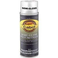 cabot oil based polyurethane spray, 11.5 oz semi-gloss