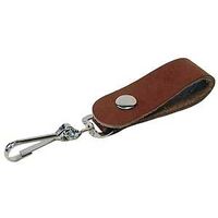 Snap On Leather Key Strap