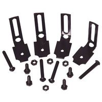 LL Buildsite ND125 Rail Fastener, For Use With 1-1/4 Contemporary/Classic Rail, Steel, Black