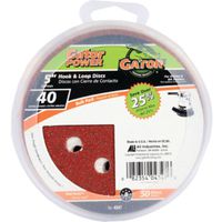 gatorgrit hook & loop sanding disc 40 grit, 5in.