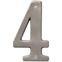 3591575 - NUMBER 4 5IN SATIN NICKEL