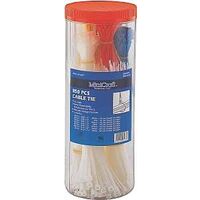 Nylon Cable Tie Assortment, 850 Pc