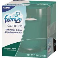 febreeze candles, meadow & rain