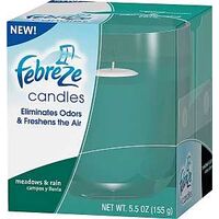 Febreeze Candles, Meadow & Rain