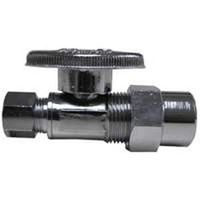 cpvc x compression straight valve, 1/2in. x 3/8in.
