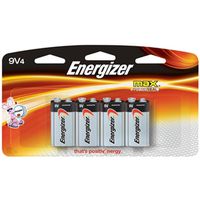 3612926 - ENERGIZER MAX ALKALINE 9V 4PK