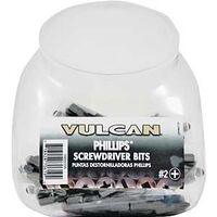 Phillips Screwdriver Bit, 2in. #2 250 Pk
