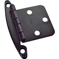 Decorative Overlay Hinge, Oil Rubbed Bronze